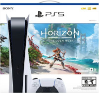 ⭐ Sony Playstation 5 DISC Horizon  Forbidden West Bundle  PS5