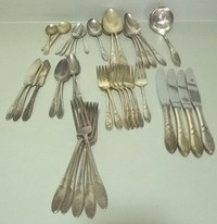 Oneida Community Lady Hamilton Silver Plate Flatware