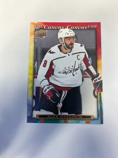 Alex Ovechkin 2021-22 Upper Deck Tim Hortons Collector's Series NHL Canvas #C-5 Very good condition...