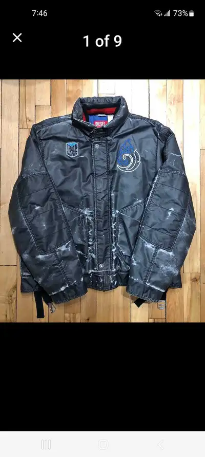 DIESEL WINTERS COAT MEN'S SIZE MEDUIM / LG USED 3 TIMES VERY CLE, View more