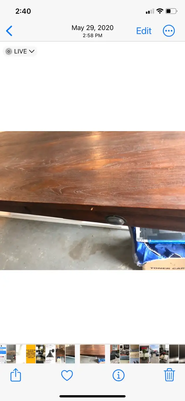 Muskoka Teak Dining Table and 10 chairs in Dining Tables & Sets in Barrie - Image 5