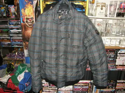 Manteaux Hiver Garçon Medium Chaud Gris ligné bleu pâle - 30$, View more