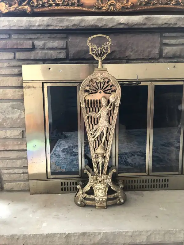 Peacock Fireplace Screen63848994953089122