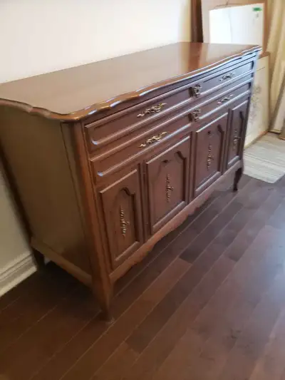 GREAT CONDITION MALCOLM SIDEBOARD--OPTIONAL HUTCH AVAILABLE in, View more