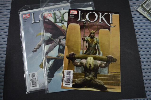 Marvel comics Thor, loki 1-3 in Comics & Graphic Novels in Oshawa / Durham Region