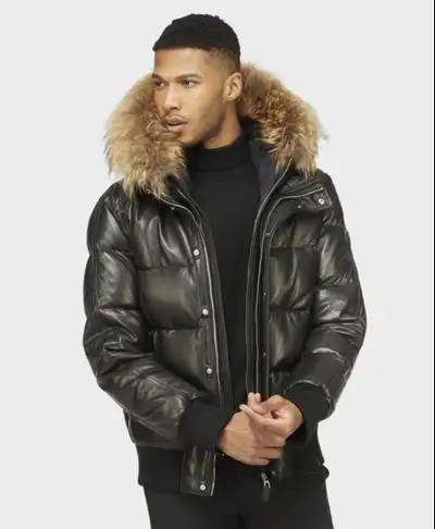 RUDSAK BAILEY Winter Jacket Leather men / man / homme, View more