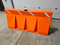 *** Water Filled Traffic Barrier - Purchase or Rent ***