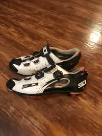Sidi carbon race XC mtb shoes size 44