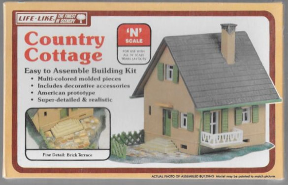 Life-Like N Scale Country Cottage. NEW. Orangeville. in Hobbies & Crafts in Oakville / Halton Region - Image 3