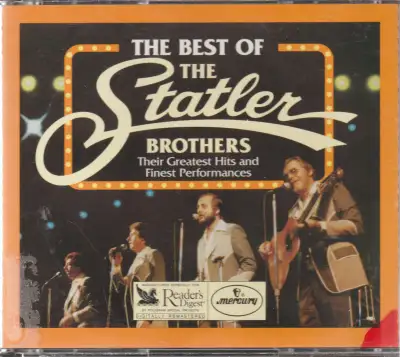 THE BEST OF THE STATLER BROTHERS - 3 CD BOXSET-50 SONGS -N/MINT, View more