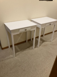 White End Tables