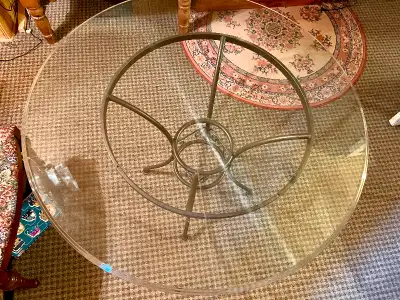 Table Ronde en Verre 44 po, View more
