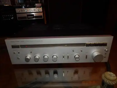 It works flawlessly. 80W/ch RMS. For phono enthusiasts, this amp has MM/MC capability with capacitor...