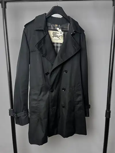 Burberry London Black Trench Coat — Men's EU 52 / US 42 (Large), View more
