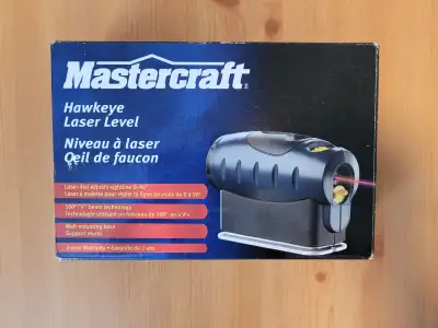 Mastercraft Hawkeye Laser Level (never used), View more