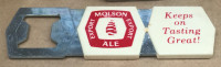 Metal/Plastic bottle opener - Molson Export Ale