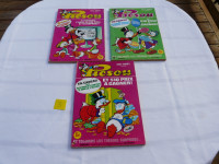 3 Comics Books  PICSOU  Magazine 88-92--93