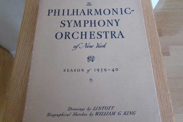 The Philharmonic-Symphony Orchestra of New York 1939-40 in Other in Charlottetown