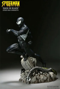 Sideshow Spider-Man Back in Black comiquette statue