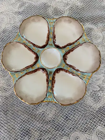 Carl Tielsch Oyster Plate, View more