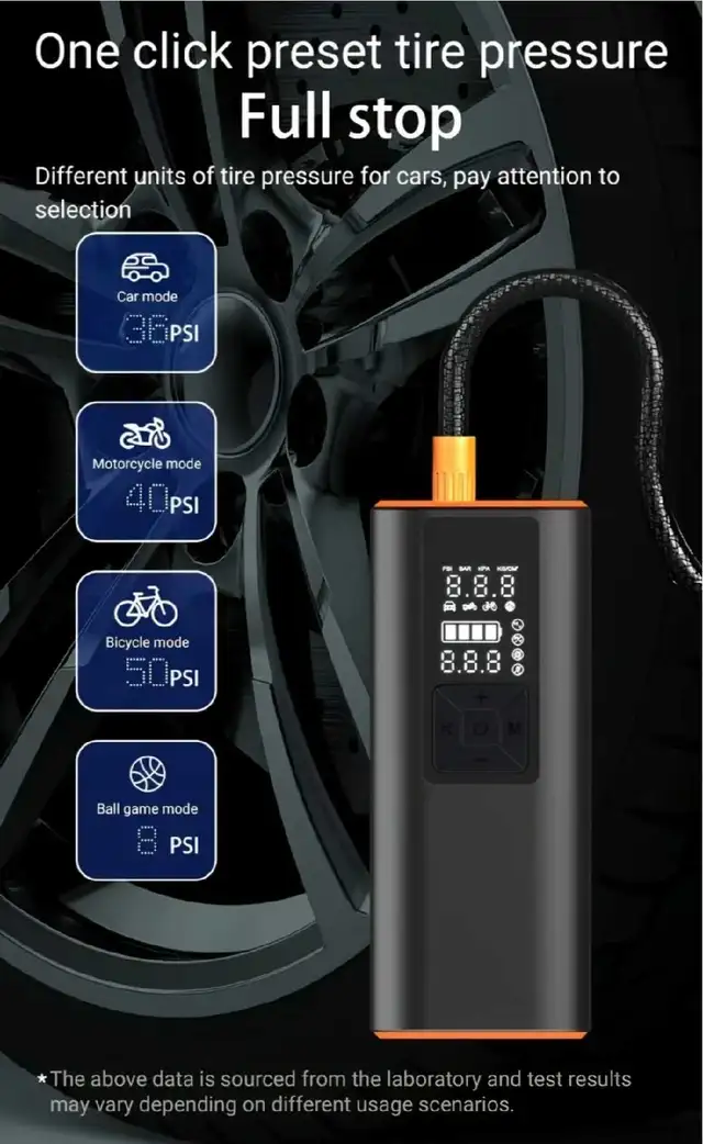 PORTABLE AIR PUMP/CHARGER NEW in Power Tools in Brantford - Image 11