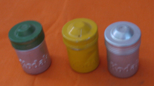 Vintage Kodak Camera B&W Film Rolls With Metal Cases - UNIT 03 - in Cameras & Camcorders in Edmonton