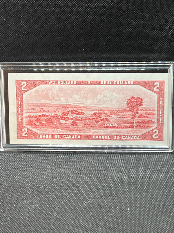 1954 $1 and $2  dollar Canadian bill, uncirculated mint in Arts & Collectibles in Mississauga / Peel Region - Image 4