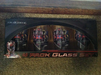 Power Rangers 4 Pack Glass Set