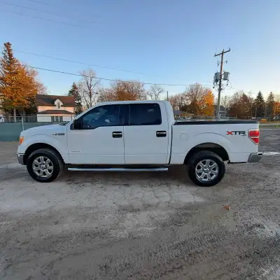 2014 white Ford F150 with 222000 km. 3.5 lt v6 ecoboost. New tires in spring. Clean truck starting t...