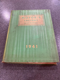 Motor’s  Factory Shop Manual 1941