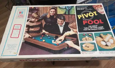 Vintage Pivot Pool Game, View more