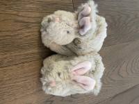 Pottery Barn kids baby slippers