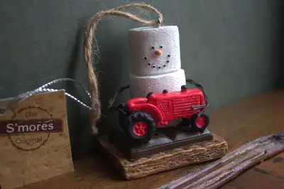 The Original S'mores Tree Ornament - Red Tractor, View more