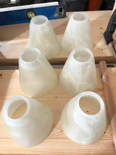 6 Glass 2" Lamp / Light Shades, View more