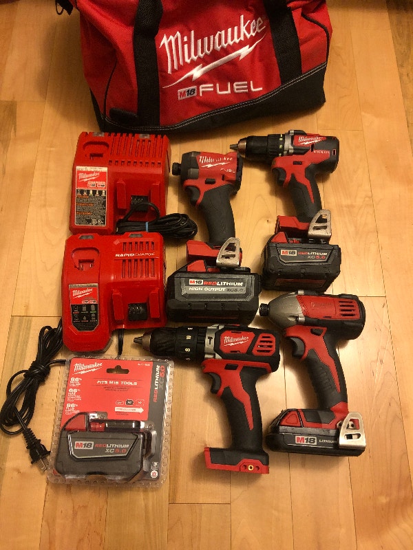 Milwaukee M18 FUEL 18V Impact/Drill, Battery&Charger Power Tools Edmonton Kijiji