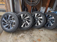 Set of 4 All Season tires for a Honda Civic for 2016 to 2021