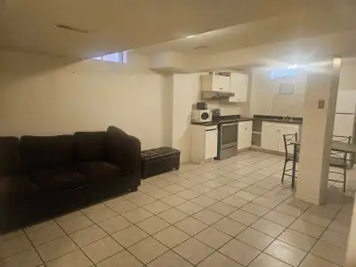 2 bedroom basement for rent