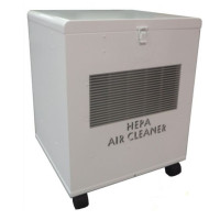 NEW Portable True HEPA Air Cleaner on Wheels, 305 CFM, White