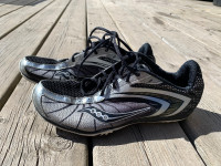 Saucony Shay XC2 trail racing shoes, size women’s 8, $20