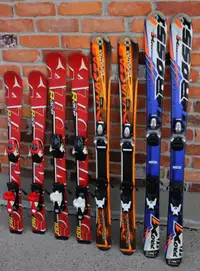 4 junior skis 90 100 110 120 cm long rossignol dynastar atomic a