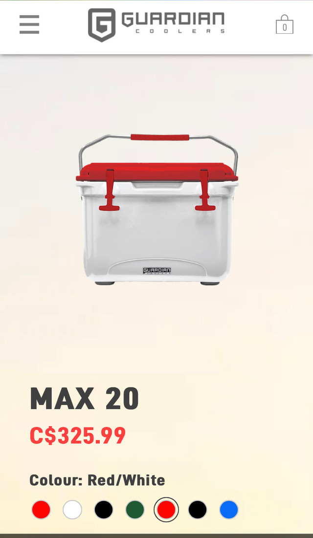 Tie Dye Guardian Max 20 Cooler in Fishing, Camping & Outdoors in Red Deer - Image 4