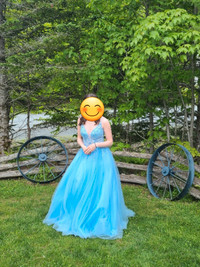 Beautiful Blue Prom Dress $400 O.B.O