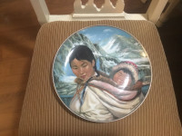 Northern Lullaby Collectors Plate by Nori Peter