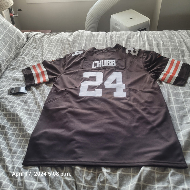 Nick Chubb Cleveland Browns NFL Jersey ***PRICE REDUCED*** in Football in Calgary