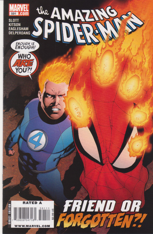 Amazing Spider-Man comics - Issues #590 & 591 - Fantastic Four in Comics & Graphic Novels in Oshawa / Durham Region - Image 2