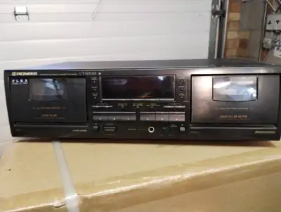 Pioneer CT-W502R Stereo Double Cassette Deck, View more