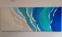 $150 - Abstract Art -  Seashore