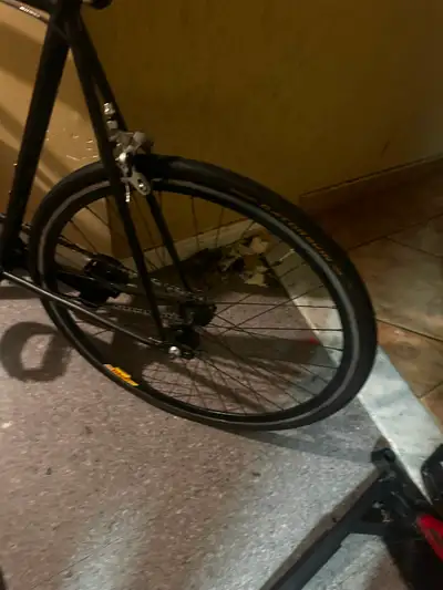 Single speed bike with high end components. Size large., View more