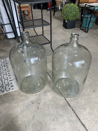 Clear Glass Carboys - set of 2 Calgary Alberta Preview