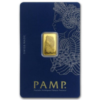 Pamp suisse gold/or 2,5 gram bar .9999